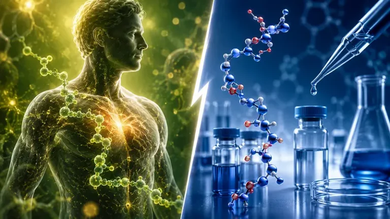 Natural vs Synthetic Peptides: What’s the Difference